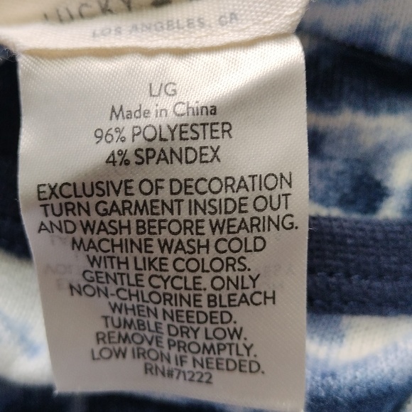 Lucky Bran pajama size L - Picture 13 of 15